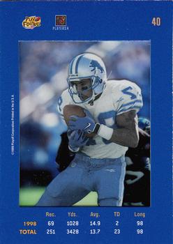 1999 Playoff Absolute SSD #40 Johnnie Morton Back