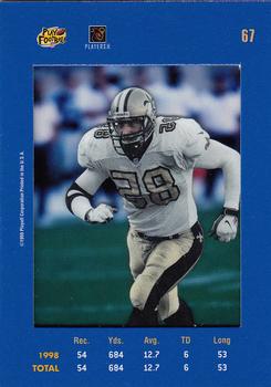 1999 Playoff Absolute SSD #67 Cam Cleeland Back