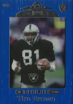 1999 Playoff Absolute SSD #76 Tim Brown Front