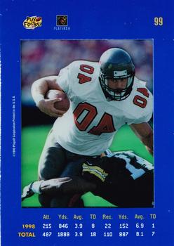 1999 Playoff Absolute SSD #99 Mike Alstott Back