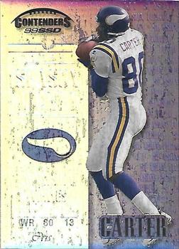 1999 Playoff Contenders SSD #3 Cris Carter Front