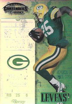 1999 Playoff Contenders SSD #10 Dorsey Levens Front