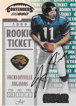1999 Playoff Contenders SSD #201 Jay Fiedler Front