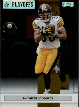 2007 Playoff NFL Playoffs - Silver Metalized #76 Hines Ward Front