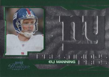 2007 Playoff Prestige - Prestigious Pros Green #PP-39 Eli Manning Front