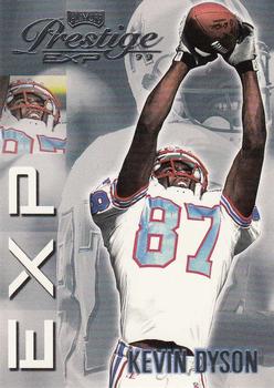 1999 Playoff Prestige EXP #EX65 Kevin Dyson Front