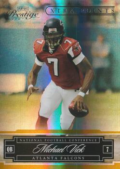 2007 Playoff Prestige - Xtra Points Gold #6 Michael Vick Front