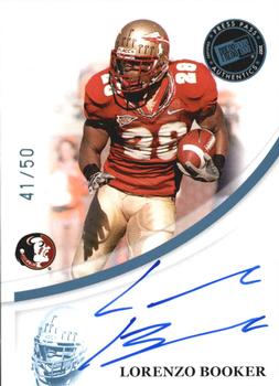 2007 Press Pass - Autographs Blue #NNO Lorenzo Booker Front