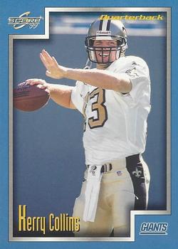 1999 Score #37 Kerry Collins Front