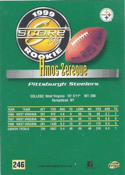 1999 Score #246 Amos Zereoue Back