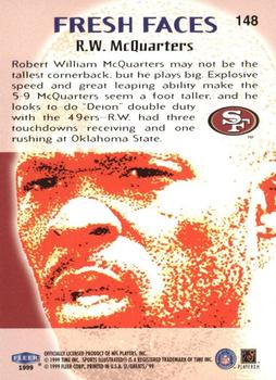 1999 Sports Illustrated #148 R.W. McQuarters Back