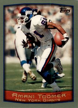 1999 Topps #34 Amani Toomer Front