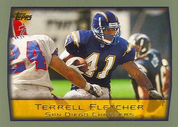 1999 Topps #116 Terrell Fletcher Front