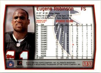 1999 Topps #151 Eugene Robinson Back