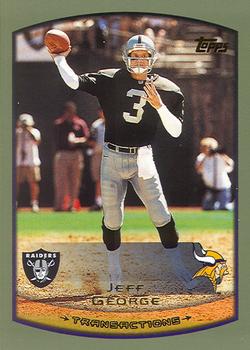 1999 Topps #278 Jeff George Front
