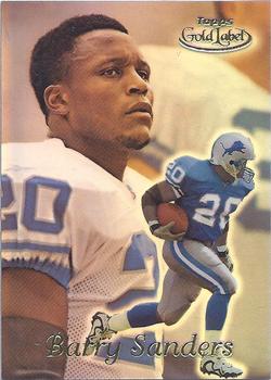 1999 Topps Gold Label #20 Barry Sanders Front