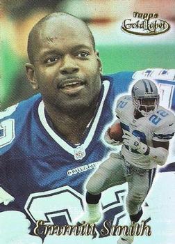 1999 Topps Gold Label #25 Emmitt Smith Front
