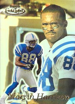 1999 Topps Gold Label #68 Marvin Harrison Front