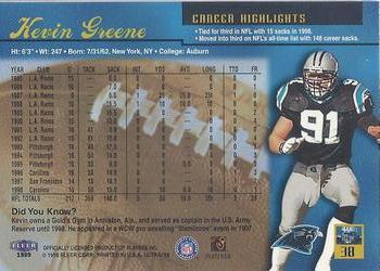 1999 Ultra #38 Kevin Greene Back