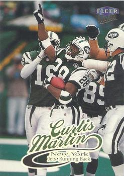 1999 Ultra #70 Curtis Martin Front