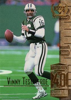 1999 Upper Deck Century Legends #90 Vinny Testaverde Front