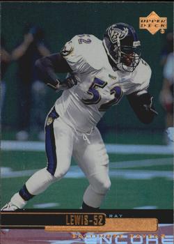 1999 Upper Deck Encore #15 Ray Lewis Front