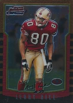 2000 Bowman Chrome #119 Jerry Rice Front