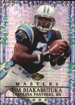 2000 Collector's Edge Masters #23 Tim Biakabutuka Front