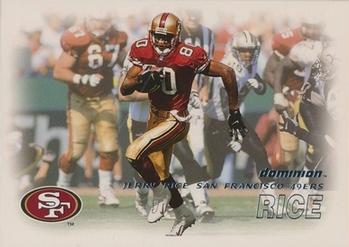 2000 SkyBox Dominion #39 Jerry Rice Front