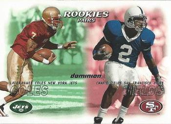2000 SkyBox Dominion #235 Laveranues Coles / Chafie Fields Front