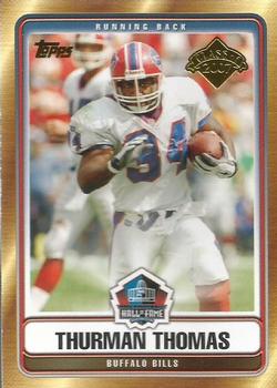 2007 Topps - Hall of Fame Class of 2007 #HOF-TT Thurman Thomas Front