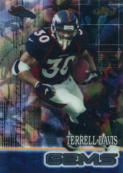 2000 Finest #198 Terrell Davis Front