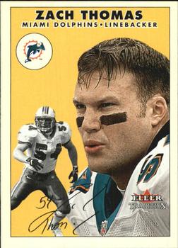 2000 Fleer Tradition #162 Zach Thomas Front