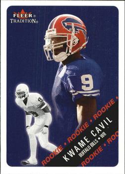 2000 Fleer Tradition #307 Kwame Cavil Front