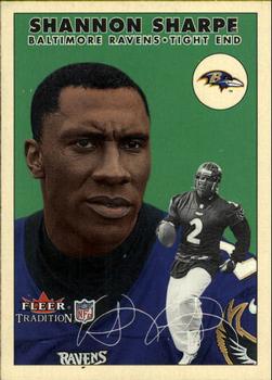 2000 Fleer Tradition Glossy #231 Shannon Sharpe Front