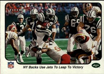 2000 Fleer Tradition Glossy #386 New York Jets Front