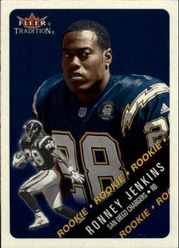 2000 Fleer Tradition Glossy #449 Ronney Jenkins Front
