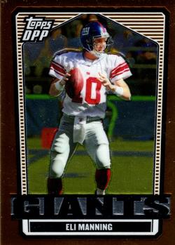 2007 Topps Draft Picks & Prospects - Chrome Bronze #48 Eli Manning Front