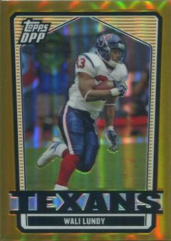 2007 Topps Draft Picks & Prospects - Chrome Gold Refractors #80 Wali Lundy Front
