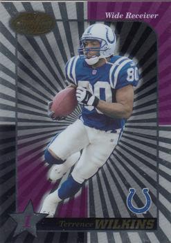 2000 Leaf Certified #45 Terrence Wilkins Front
