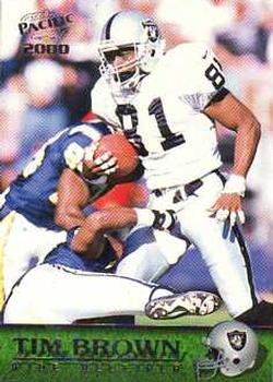 2000 Pacific #269 Tim Brown Front
