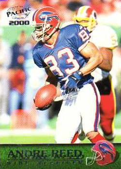2000 Pacific #42 Andre Reed Front