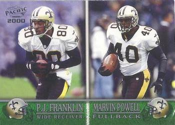 2000 Pacific #239 P.J. Franklin / Marvin Powell Front