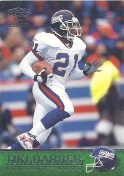 2000 Pacific #241 Tiki Barber Front