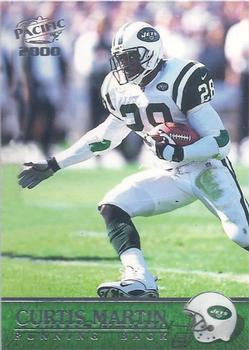 2000 Pacific #262 Curtis Martin Front