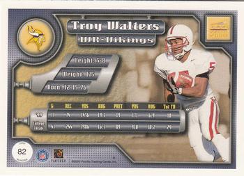 2000 Pacific Aurora #82 Troy Walters Back