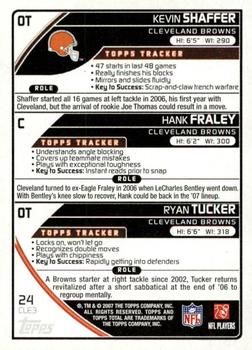 2007 Topps Total - 1st Edition Copper #24 Ryan Tucker / Kevin Shaffer / Hank Fraley Back