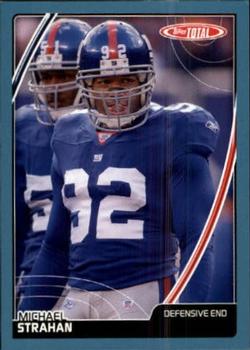 2007 Topps Total - Blue #60 Michael Strahan Front