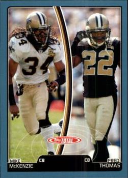 2007 Topps Total - Blue #142 Fred Thomas / Mike McKenzie Front