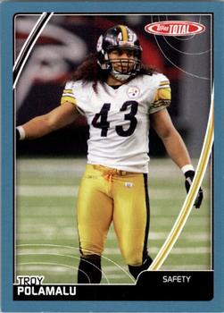 2007 Topps Total - Blue #158 Troy Polamalu Front